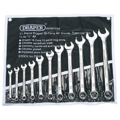11 PIECE IMPERIAL COMBINATION SPANNER SET(01-29546)の画像