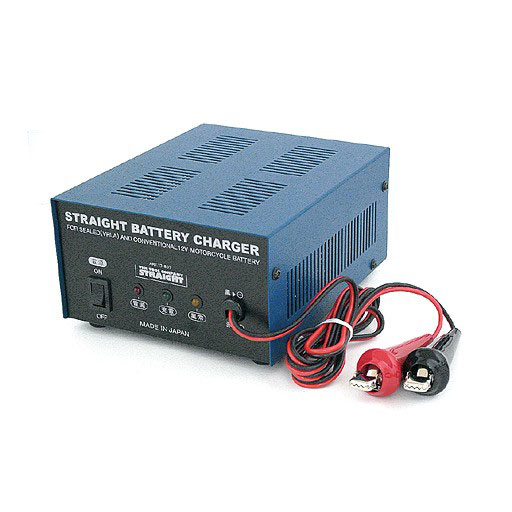 バッテリー充電器 DC12V 1.8A バイク用のイメージ(17-807) by 工具 