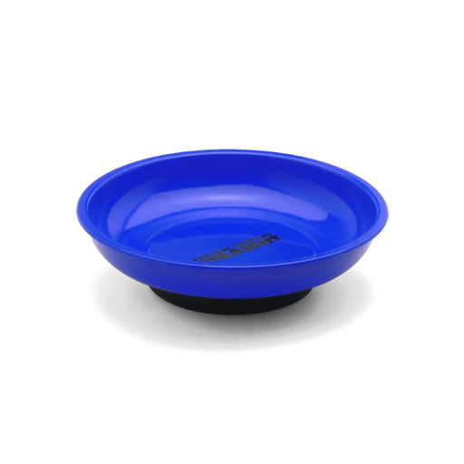 磁石皿 円形 プラスチックタイプ ブルー(19-703_1)の画像