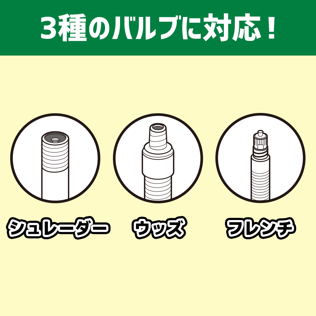 GIYO(ジーヨ) 空気入れ コンパクトタイプ GF-45(22-045_5)の画像