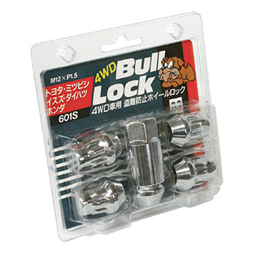 KYO-EI(協永産業) ホイールロックナット(Bull Lock ブルロック) 5ピース M12×1.5 601S(30-192)の画像