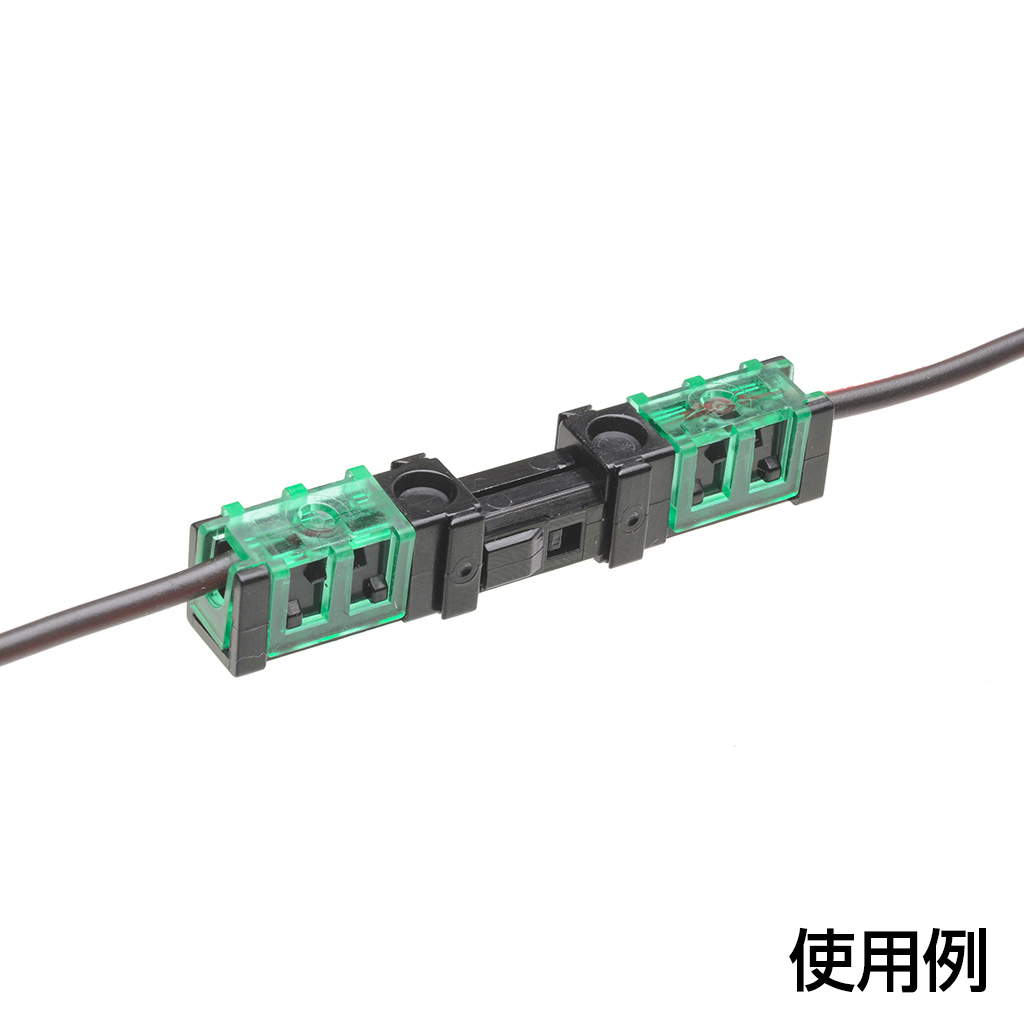 ニチフ端子工業 圧接形中継コネクター 0.5～0.75mm2 20個入 NDC2018A(35-218_1)の画像