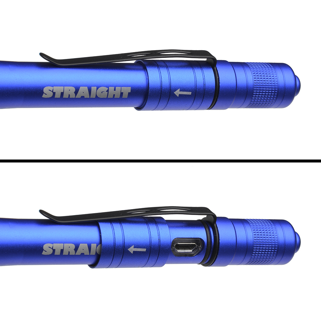 【在庫限り】LEDペンライト充電式 ブルー(38-790_2)の画像