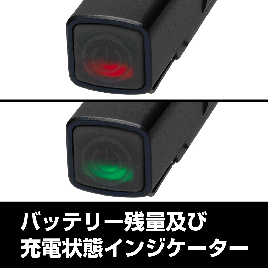充電式LEDペンライト UVライト付き ブラック(38-974_4)の画像