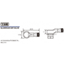 キタコ(KITACO) アルミエアーバルブ(チューブレスホイール専用サイド出し)ブラック 509-5000010(04-59510)の画像