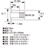 キタコ(KITACO) ウェルナット C550 M5×P0.80 5個入 678-0500010(04-68010)の画像