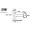 キタコ(KITACO) リフレクターキット アルミ製 シルバー 801-0800100(04-80181)の画像