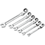 【在庫限り】ラチェットコンビネーションレンチセット フレックスタイプ 6ピース（ミリ）(11-726_3)の画像