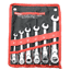 【在庫限り】ラチェットコンビネーションレンチセット フレックスタイプ 6ピース（ミリ）(11-726_1)の画像