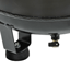 エアーコンプレッサー 100V 1馬力 38L 静音オイルレス 縦型(17-60150)の画像