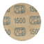 【在庫限り】サンドペーパーφ125mm ロングライフメッシュタイプ #1,500 5ピース(19-61500)の画像
