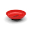 【在庫限り】磁石皿 円形 プラスチックタイプ レッド(19-702)の画像