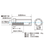 KYO-EI(協永産業) ホイールナット (極限 ヘプタゴンナット) 1ピース M12×1.5 50mm Z711250(30-957)の画像