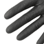 スーパーグリップグローブ ブラック M (ULTIMATE-GRIP 使い捨てニトリルゴム手袋)(36-807)の画像