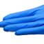 ニトリルグローブ(菱形エンボス加工付き) ブルー サイズM 50枚入り(36-824)の画像
