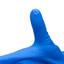 ニトリルグローブ(菱形エンボス加工付き) ブルー サイズM 50枚入り(36-824_1)の画像