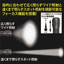 【在庫限り】LEDライト 1W フォーカスタイプ ブラック(38-905)の画像