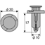 トリムクリップ 5ピース ホンダ系 91503-SZ5-003(44-4010)の画像