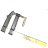 Fクランプ 折り畳みハンドル(16-322)の画像