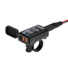 バイク用USB電源 電圧計付き(17-115)の画像
