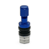 KYO-EI(協永産業) タイヤバルブ インサイド ブルー ネジ外径φ7.7mm (軽合金アルミ製) 1ピース S27A2YBL(30-506)の画像