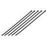 100ピース・ケーブルタイ(黒) 300×4.8mm(35-25300)の画像