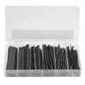 熱収縮チューブ セット ブラック 100ピース(35-311)の画像