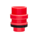 Lisle(ライル) スピルフリーファンネル用アダプターB(赤色)(36-22240)の画像