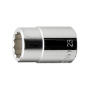 3/4"(19.0mm)スタンダードソケット 23mm(10-2323)の画像