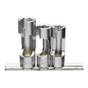 フレアナットソケットセット 3ピース 差込角3/8"(9.5mm)(10-7603)の画像