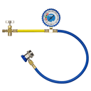 エアコンガスチャージホースメーター クイックカプラー付き HFC-134a【POE専用】(27-37150)の画像