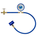 エアコンガスチャージホースメーター クイックカプラー付き HFO-1234yf(27-431)の画像