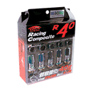 （在庫残り1セット）KYO-EI(協永産業) ホイールナット(KICS キックス レーシングコンポジットR40) 20ピース M12×1.25 RC-03N(30-025)の画像