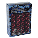 【取り寄せ】KYO-EI(協永産業) レデューラレーシング シェルタイプ ロック＆ナット 1.25 20ピース レッド RL53-13R(30-04005)の画像