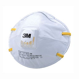 スリーエム(3M) 使い捨て式防じんマスク 排気弁付 10枚入 8812J DS1(03-8812)の画像