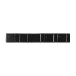 IZUMI（泉産業）バランスウェイト ブラック アルミホイール用 5g,10g 40ピース 貼り付けタイプ(33-515)の画像
